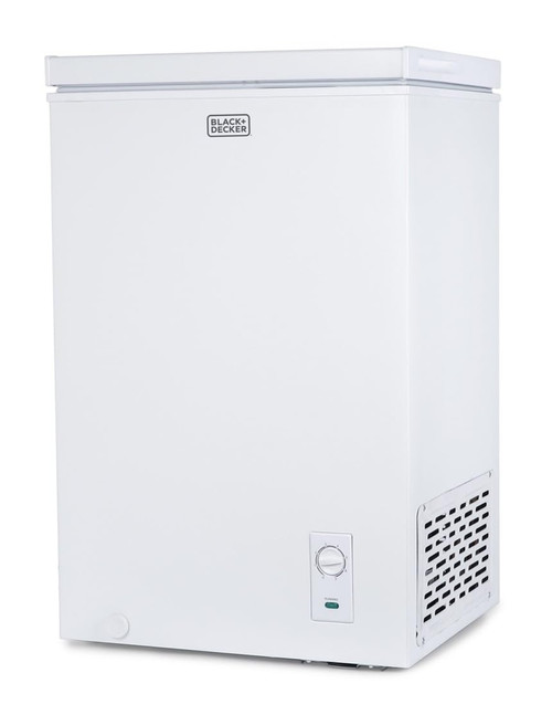BLACK+DECKER 2.7 Cu. Ft. Compact Chest Freezer, Deep Freezer Holds Up To 94.5 Lbs