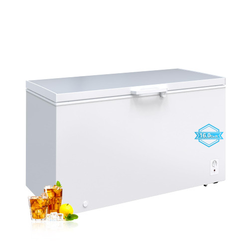 16.0 Cu.ft Deep Freezer FreeStanding Top Door Freezer with 8 Adjustable Thermostat