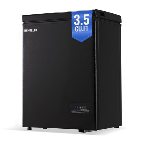 DEMULLER 63L Mini Deep Freezer with Electronic Temperature Control Panel