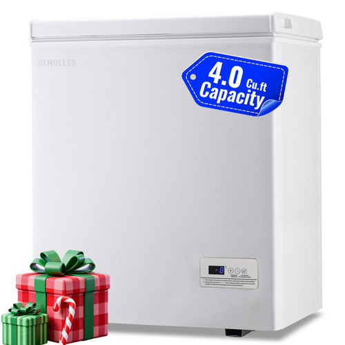 DEMULLER 4.0 Cu.ft Chest Freezer with Electronic Panel