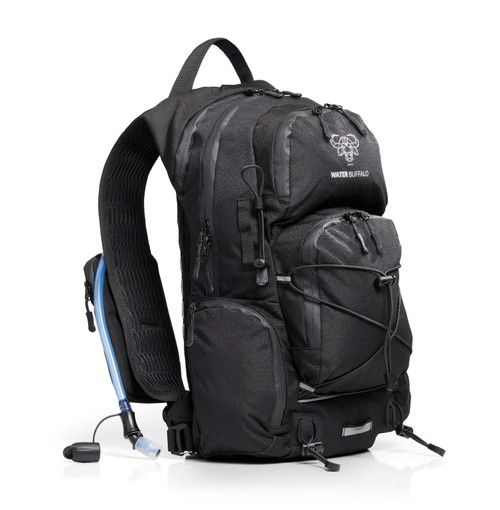 Sherpa Hiking Hydration Backpack – 22L Hiking Backpack with Water Bladder, Phone Compartment, Waterproof Zippers & Trekking Pole Holders