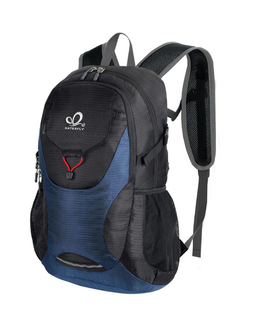WATERFLY Lightweight Packable Hiking Backpack: 30L Foldable Travel Daypack Ultralight Camping Day Pack for Woman Man