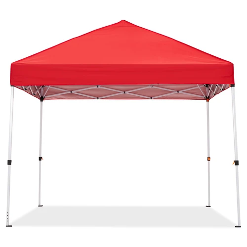 8x8ft Pop-Up Canopy, Outdoor Screen Tent with Mesh Mosquito Netting Sidewalls, Waterproof & UV-Block Shade Shelter for Camping, Picnic, Deck & Backyard Events