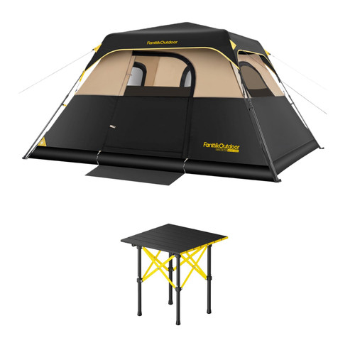 FanttikOutdoor Zeta C6 Pro Camping Tent & FanttikOutdoor Zeta V11 Pro Small Camping Table