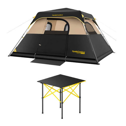 FanttikOutdoor Zeta C6 Pro Camping Tent & FanttikOutdoor Zeta V11 Pro Medium Camping Table