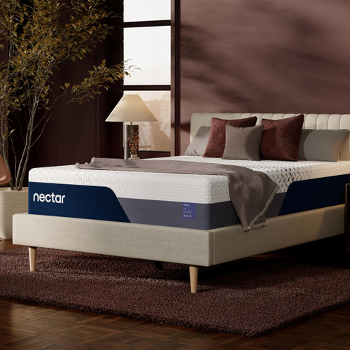 Nectar Luxe 14” King Mattress - Medium Firm - Contouring Memory Foam - Cooling Upgrade - Back Pain Relief