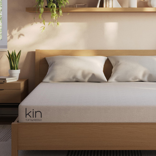 Kin By Tuft & Needle Firm 8" Twin Adaptive Foam Mattress in a Box, Cooling Pressure Relief, Balanced Support