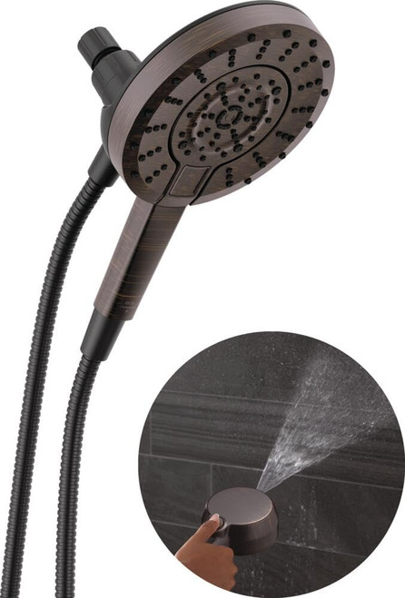 2-in-1 Dual Shower Head with Handheld High Pressure ProClean Spray, Oil Rubbed