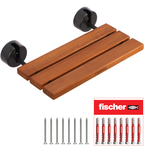 Shower Seat, Sturdy 400lb Capacity, Space-Saving Fold