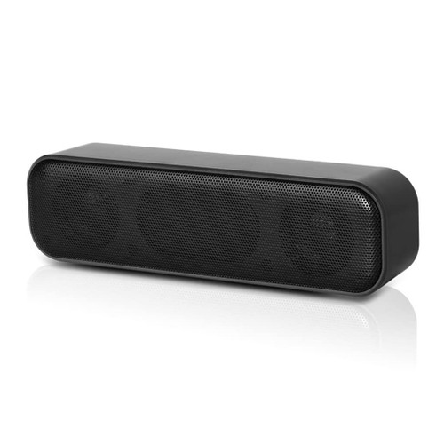 MLLXUXANCC USB Computer Speakers 3Wx2 Subwoofers Soundbar Desktop Speaker USB Powered Mini Wired Soundbar for TV Desktop Computer
