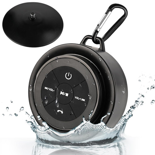 Shower Speaker Bluetooth Waterproof, Portable Mini Bluetooth Shower Speakers