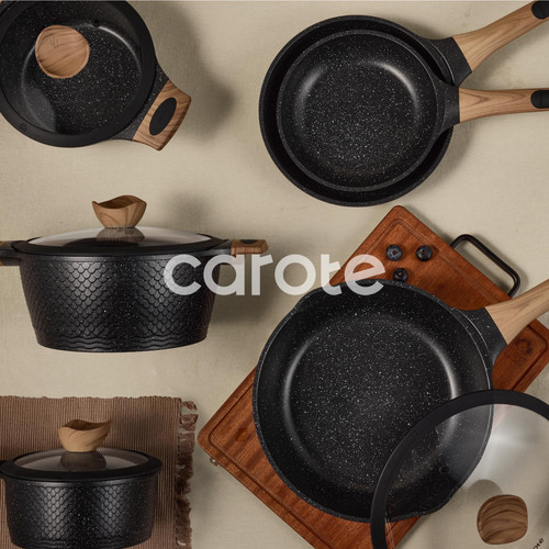 CAROTE 26PCS Pots and Pans Set Non Stick, Cookware Set