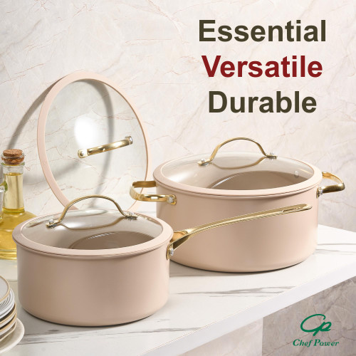 Chef Power Ceramic Cookware Sets