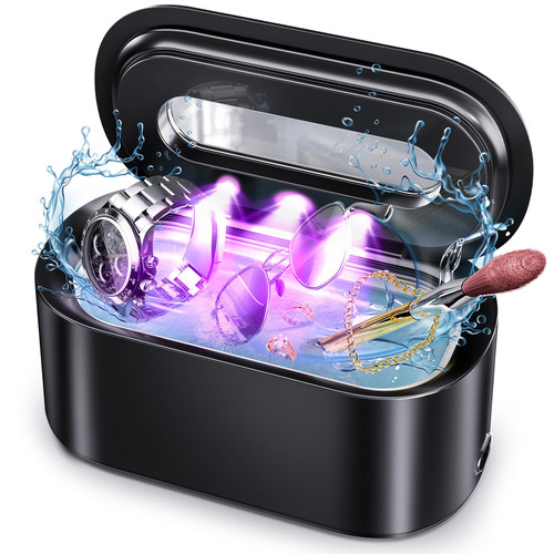 Jewelry Cleaner, 48KHz Professional Ultrasonic Cleaner for Eyeglasses