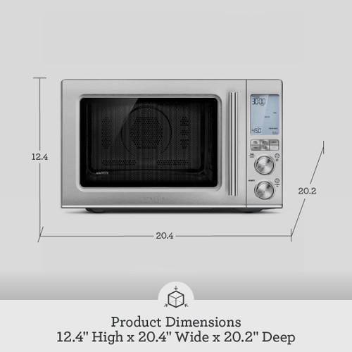 Breville BMO870BSS Combi Wave 3-in-1 Microwave, Air Fryer and Convection Oven