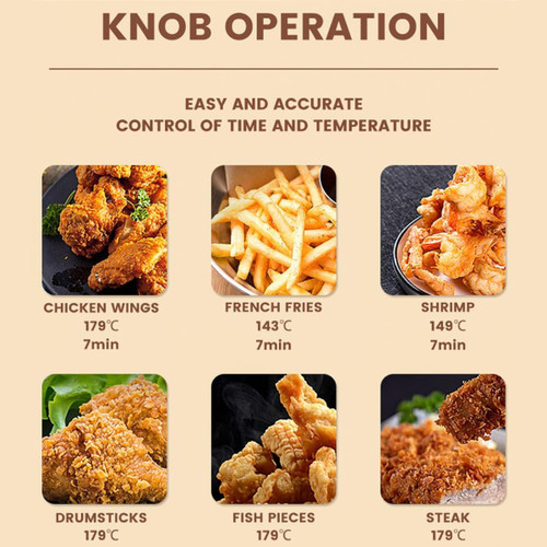 1800W 5 Liters/21 Cups Large Electric Deep Fryer with 3 Frying Baskets for Home Use