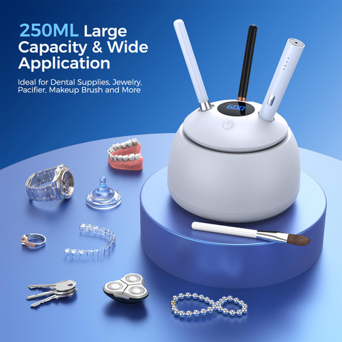 Cleaner Machine, 52kHz Ultrasonic Denture Cleaner for Night Guards