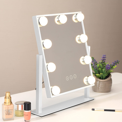 Vanity Mirror with Lights, Makeup Mirror with Lights,3 Color Lighting