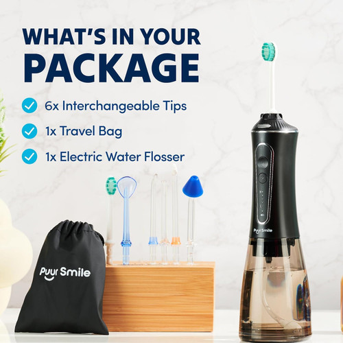 Professional Water Flosser - Advanced Dental Care for a Healthier Mouth, Gum