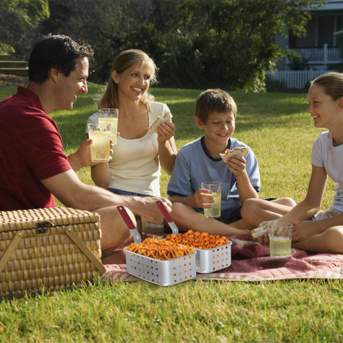 FireRiot 18QT Aluminum Deep Fryer Pot with Baskets & Heat-Resistant Silicone Handles