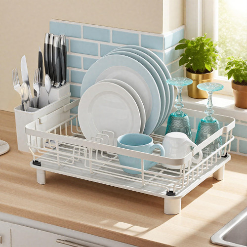 MOUKABAL Dish Drying Rack, Dish Rack