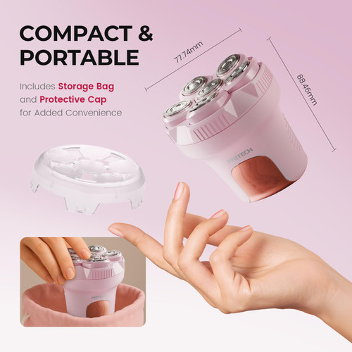 Electric Razors for Women Legs, Easy-Clean Body Shaver