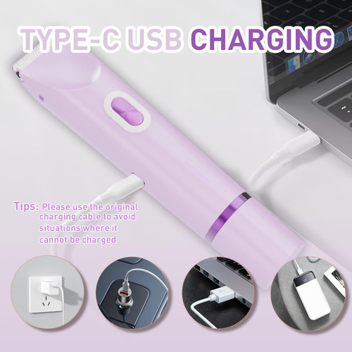 Bikini Trimmer for Women,2-in-1 Electric Razors for Womens