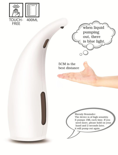 Soap Dispenser,Touchless Bath Kitchen Countertop Automatic Soap Dispenser