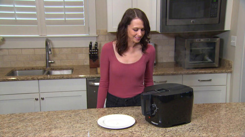 Presto 05442 CoolDaddy Cool-touch Deep Fryer - Black