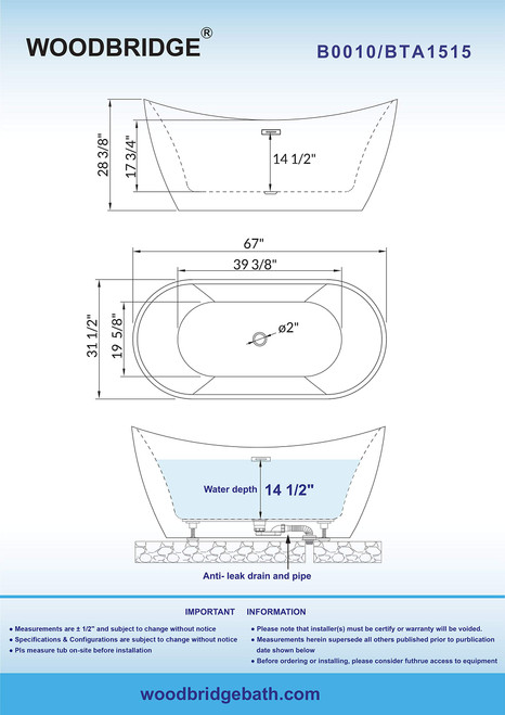 Acrylic Freestanding Bathtub Contemporary Soaking White Tub