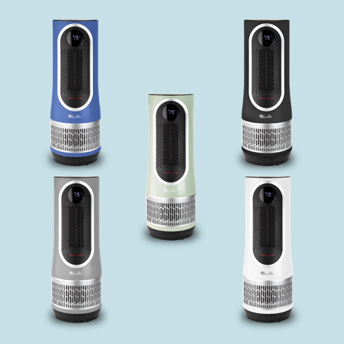 Air Purifier and Heater for Home, Bedroom, and Office. Sage
