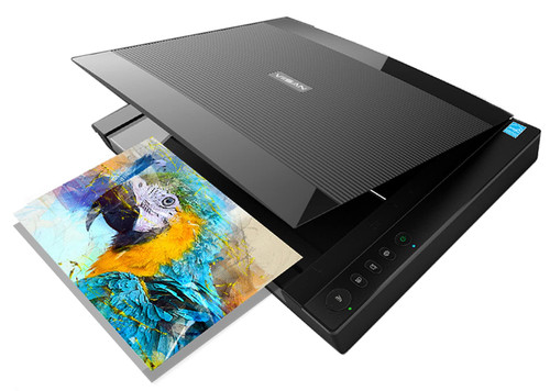 VIISAN VF3240 A3 Scanner - Fastest 4-Second Scan (200dpi, A3 Color), 2400 DPI High Resolution, Frameless Auto-Scan for CAD & Business