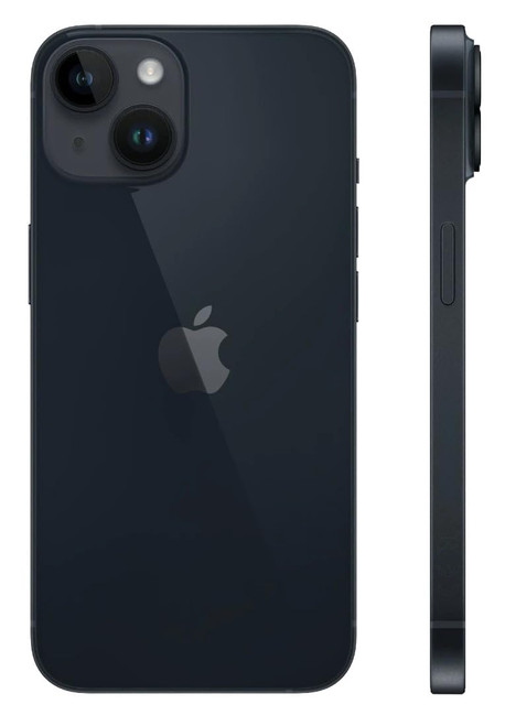 Apple iPhone 14, 128GB, Midnight - Unlocked (Renewed)