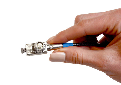 Noble Locks TZ04T Compact Wedge Lock with Barrel Key for Dell Latitude Laptops