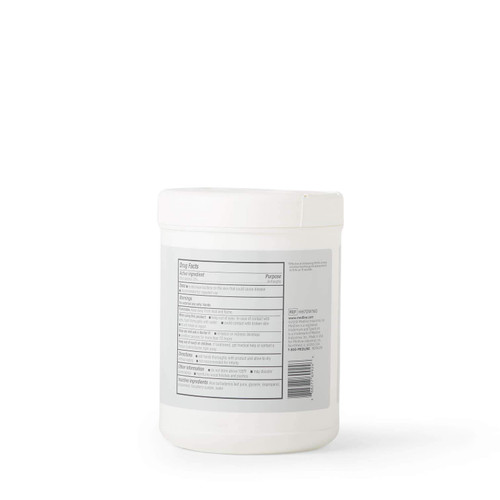 Medline Spectrum Advanced Hand Sanitizer Wipes with Aloe & Vitamin E, Antibacterial & Moisturizing, Bulk Size - 160 Wipes Per Canister, Pack of 6
