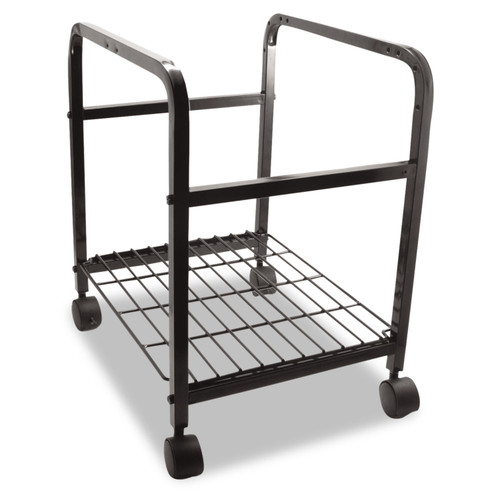 Advantus Heavy Duty File Shuttle Cart, 20 x 17.4 x 14.4 Inches, Steel, Black (FS-2BHD)