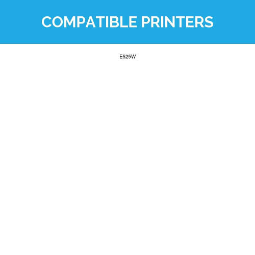 LD Products Compatible Toner Cartridge Replacement for Dell Toner E525 593-BBJX 593-BBJU 593-BBJV 593-BBJW Multi-Function E525w E525w (1 Black, 1 Cyan, 1 Magenta, 1 Yellow, 4-Pack)