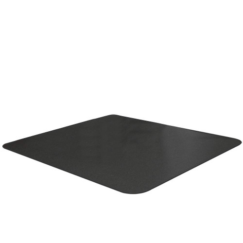RESILIA Office Desk Chair Mat - for Low Pile Carpet (with Grippers) Black, 46 Inches x 60 Inches, Made in The USA