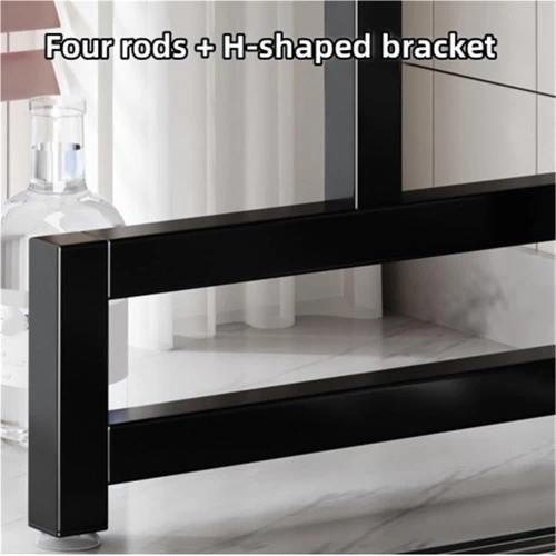 2-Tier Over The Sink Dish Drying Rack with Cover