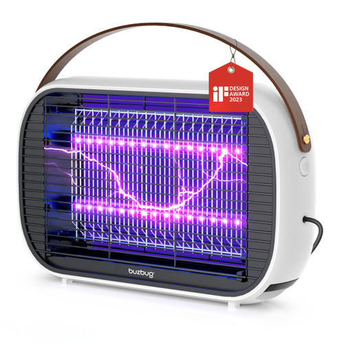 Buzbug LED Bug Zapper Indoor, 50000 H Long-Lasting LED, Energy Saving & Dual