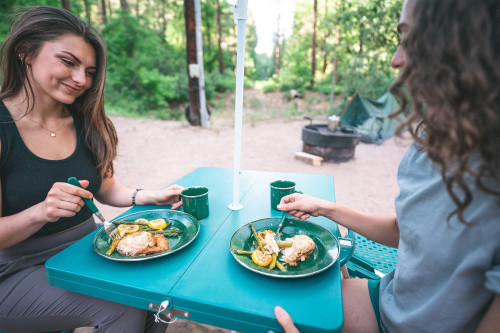 Camping and Backpacking Plates and Bowls for 4 People