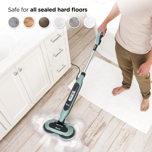 Shark Steam & Scrub Steam Mop, All-in-One Scrubbing and Sanitizing Hard Floor Cleaner, LED Headlights