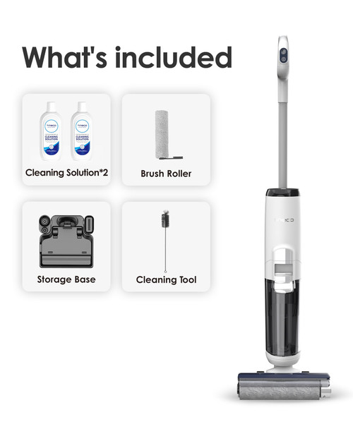 Tineco iFLOOR 5 Breeze Complete Wet Dry Vacuum Cordless Floor Washer, One-Step Cleaning for Hard Floors