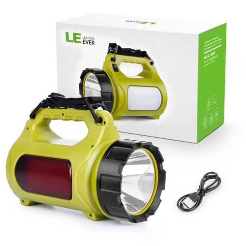 LE Rechargeable LED Lantern, Camping Essentials, 1000LM, 5 Light Modes