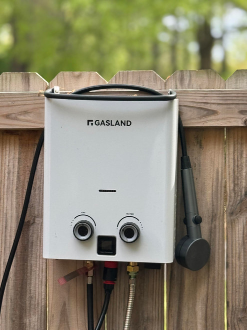 Goshower G5 Portable Small Propane Water Heater | 1.32 GPM,