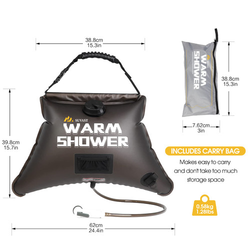 Solar Showers,3rd Generation Outdoor Shower Bag,A Model of Durability,4