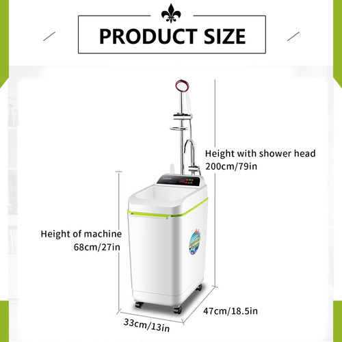 Portable Electric Shower for Camping and Outdoor Use, Rechargeable Pump
