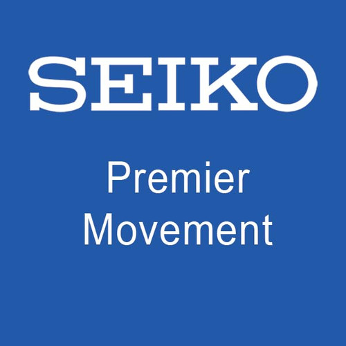 Seiko Wall Clock Quiet Sweep Second Hand Dark Brown Solid Oak Case