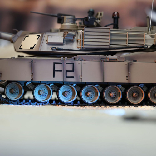 Toucan RC Hobby US in Stock Henglong 1/16 Tk7.0 Remote Control Tank M1A2 Abrams 3918 RTR Rc Model Plastic Tracks BB Airsoft That Shooting BB Bullets