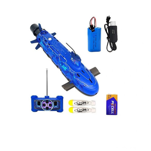 Lllunimon RC Boat Remote Control Seawolf Submarine Diving Racing Ship in Pools Lake Ponds, Best Gift for Adults & Kids